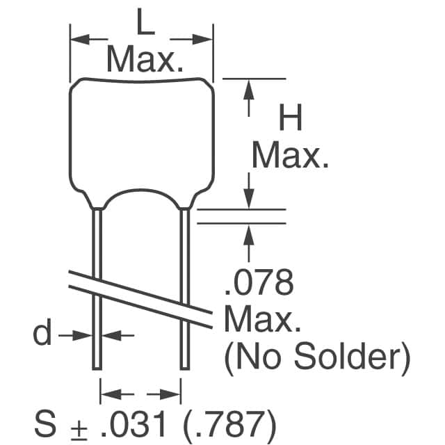 CD19FD681JO3 Cornell Dubilier Electronics (CDE)  condensadores variables de ajuste